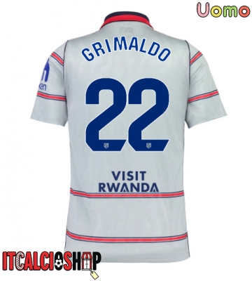 Atletico Madrid Alejandro Grimaldo #22 Terza Maglia 2026-27 Manica Corta